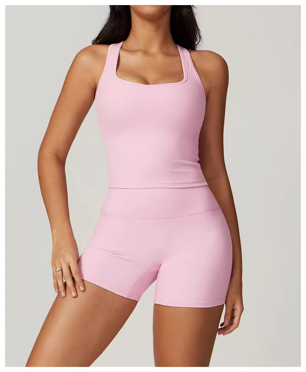 Lightweight Cropped Sports Top