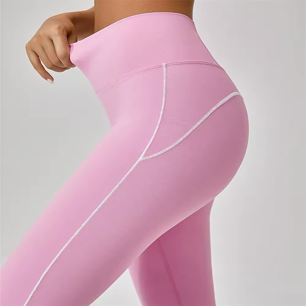 Flared leggings and sports bra set