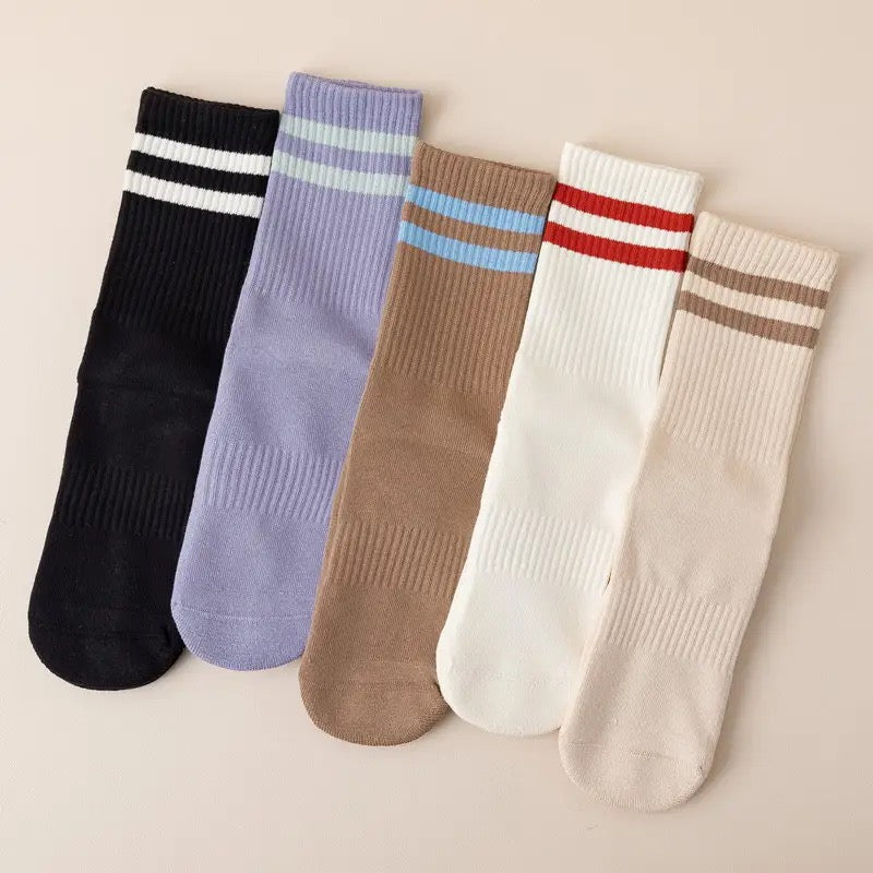 Pilates and yoga grip socks