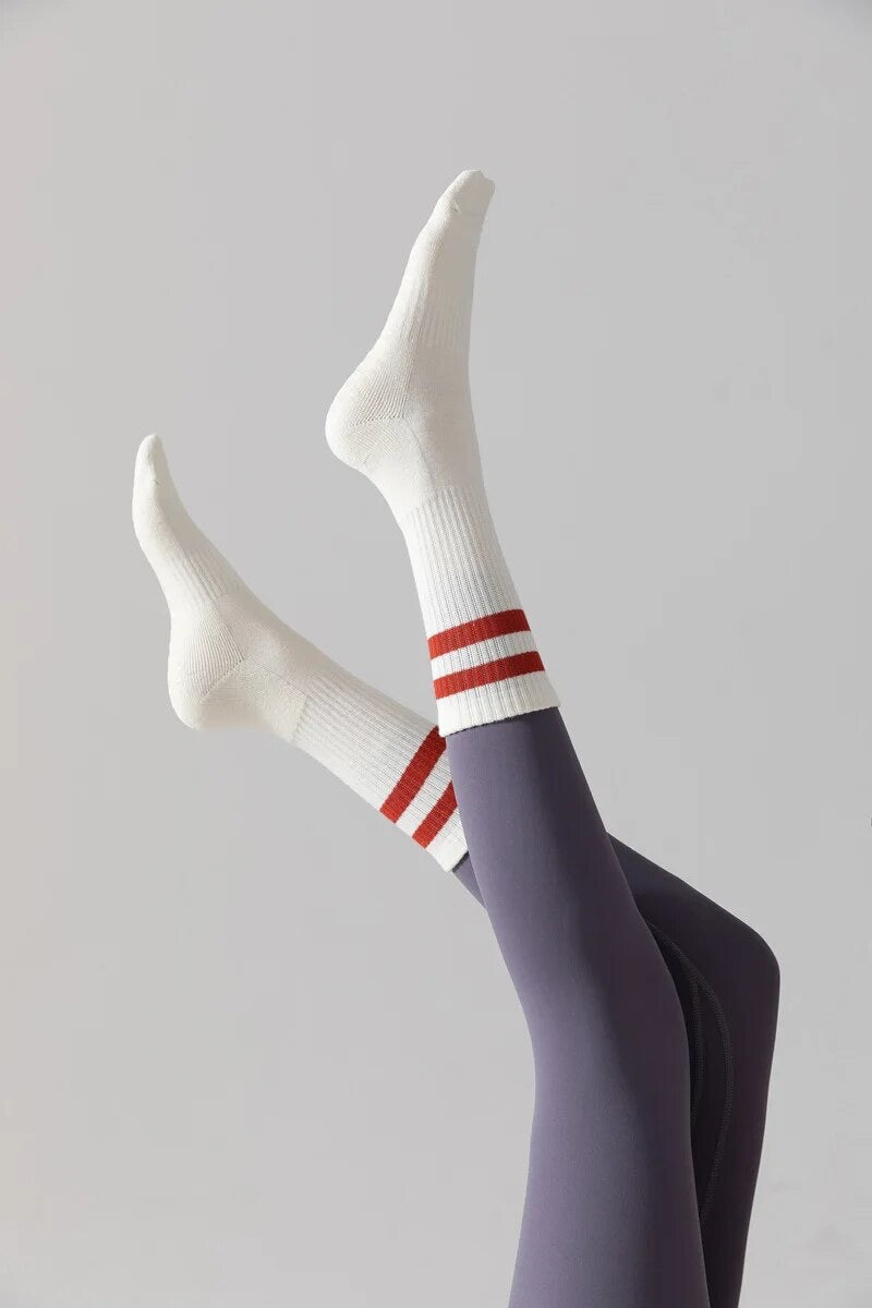 Pilates and yoga grip socks
