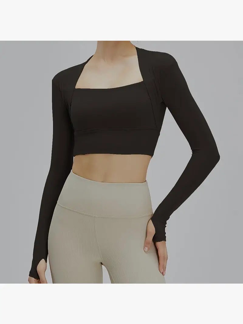 Elegant crop top
