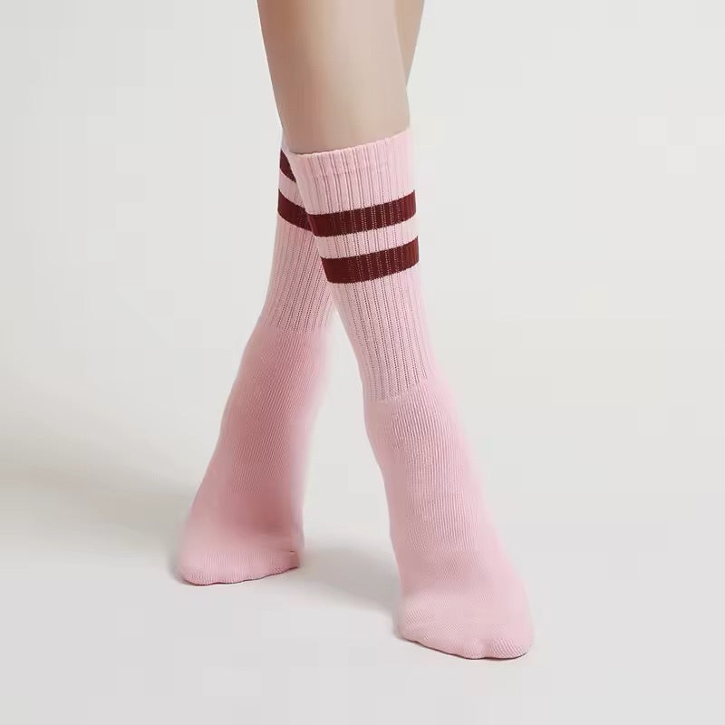 Pilates and yoga grip socks