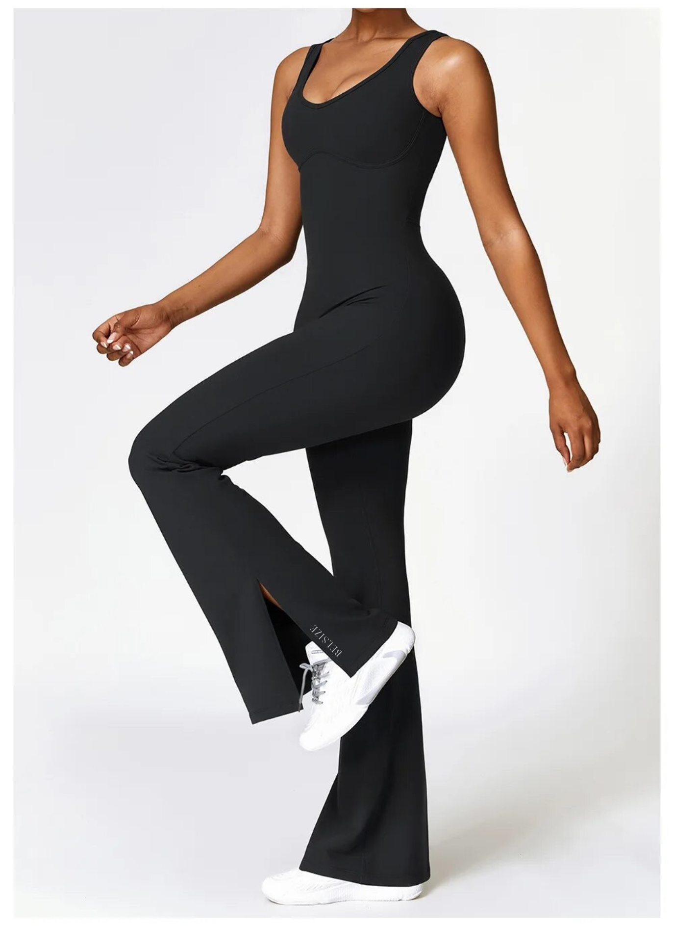 Flared unitard