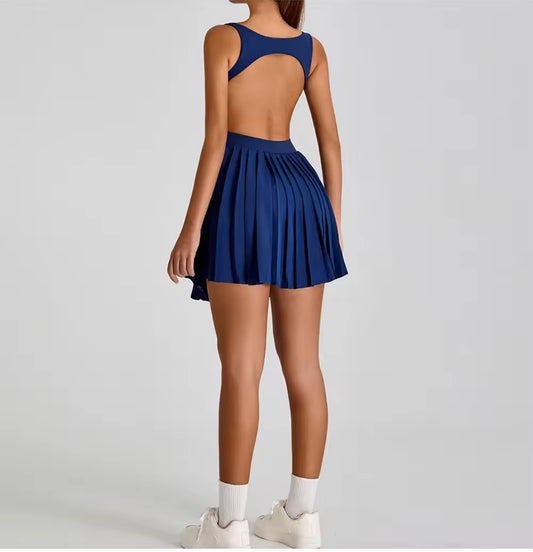 Navy blue tennis dress