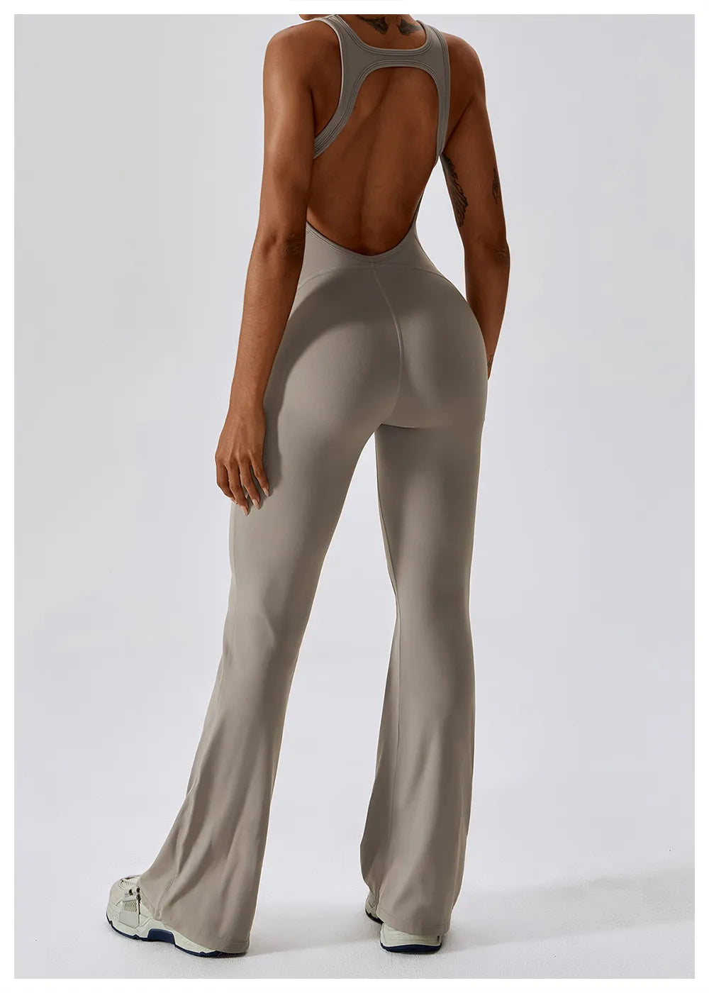 Flared jumpsuit