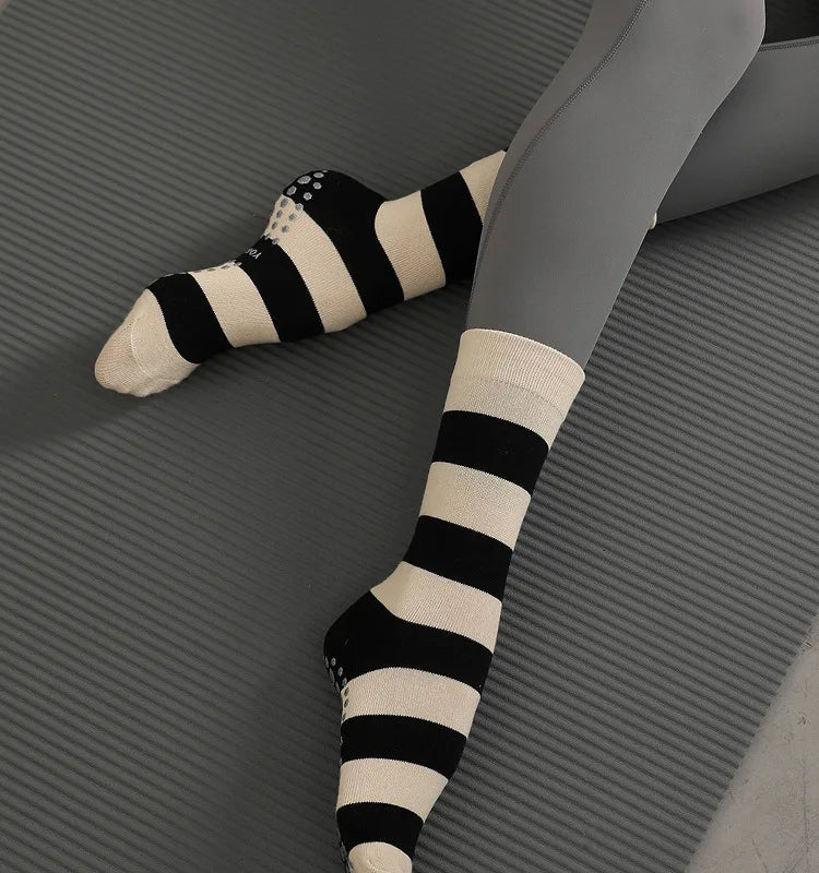 Pilates and yoga socks