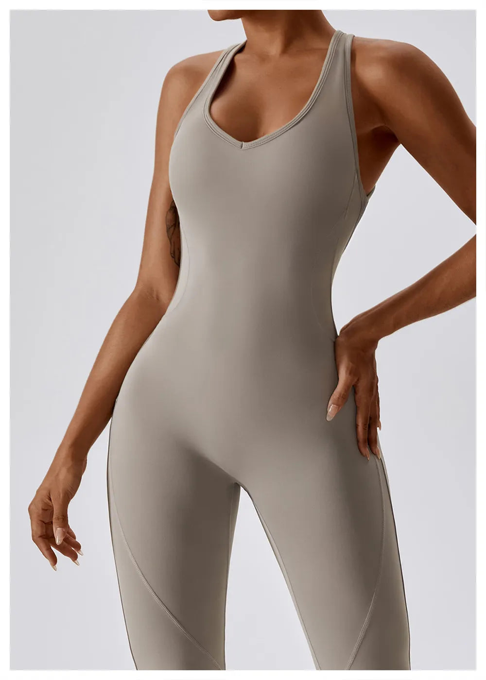 Flared jumpsuit
