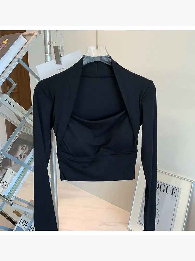 Elegant crop top