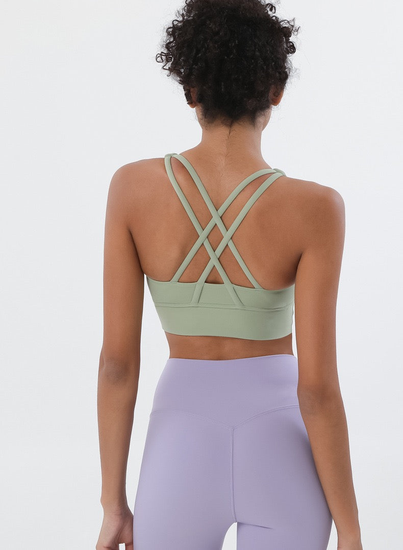 High support sports bra