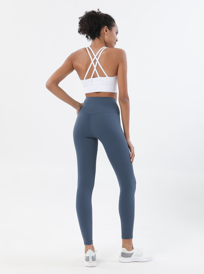alo yoga white sports bra