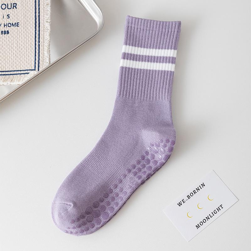 Pilates and yoga grip socks