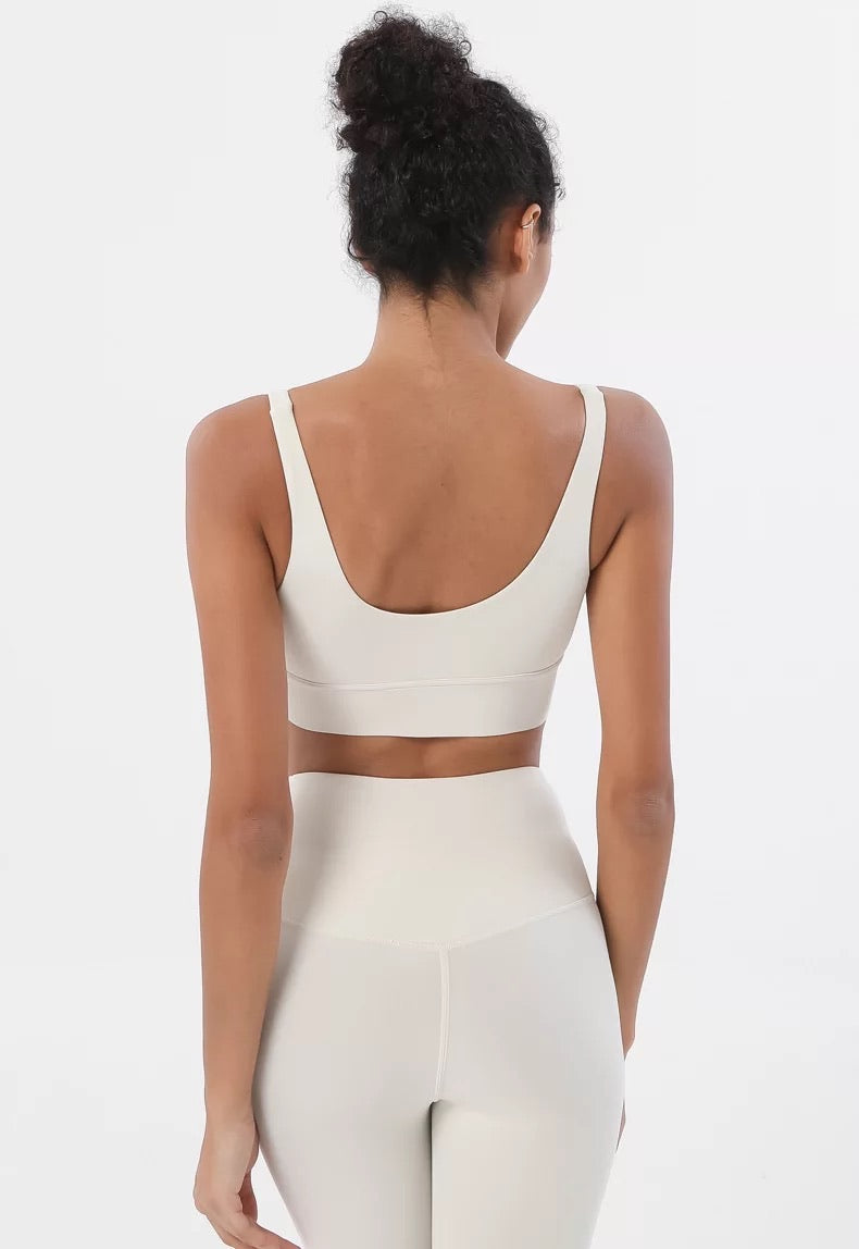 Zero Feel Ivory Sports Bra