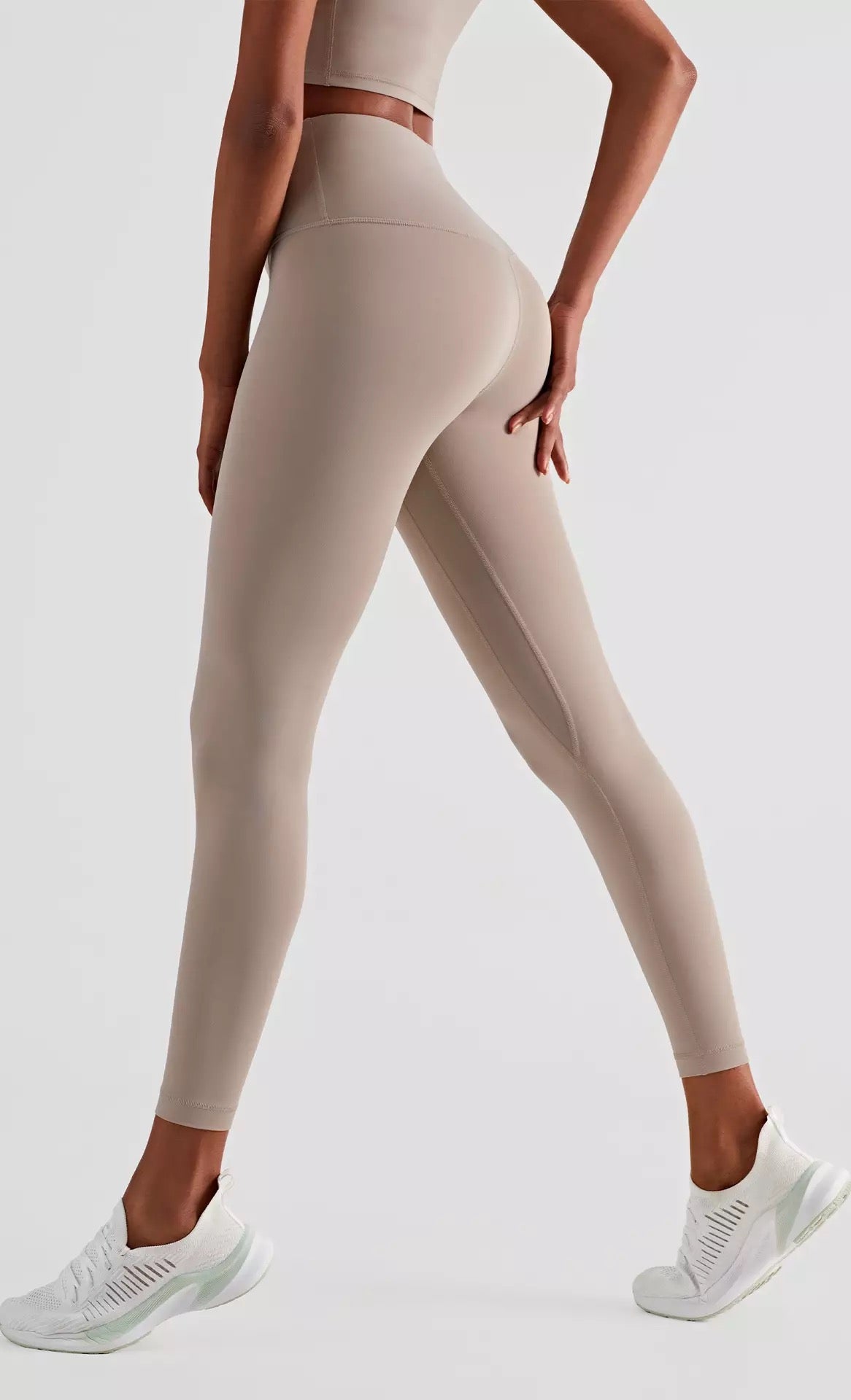 Beige leggings