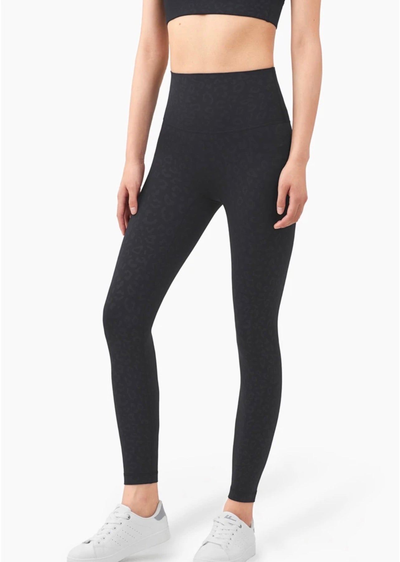 Leopard Leggings High waisted Leggings Leopard Black print Leggings Workout Leggings Fashion Leggings black uk leggings