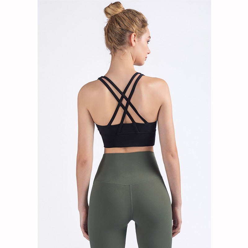 Black crop top