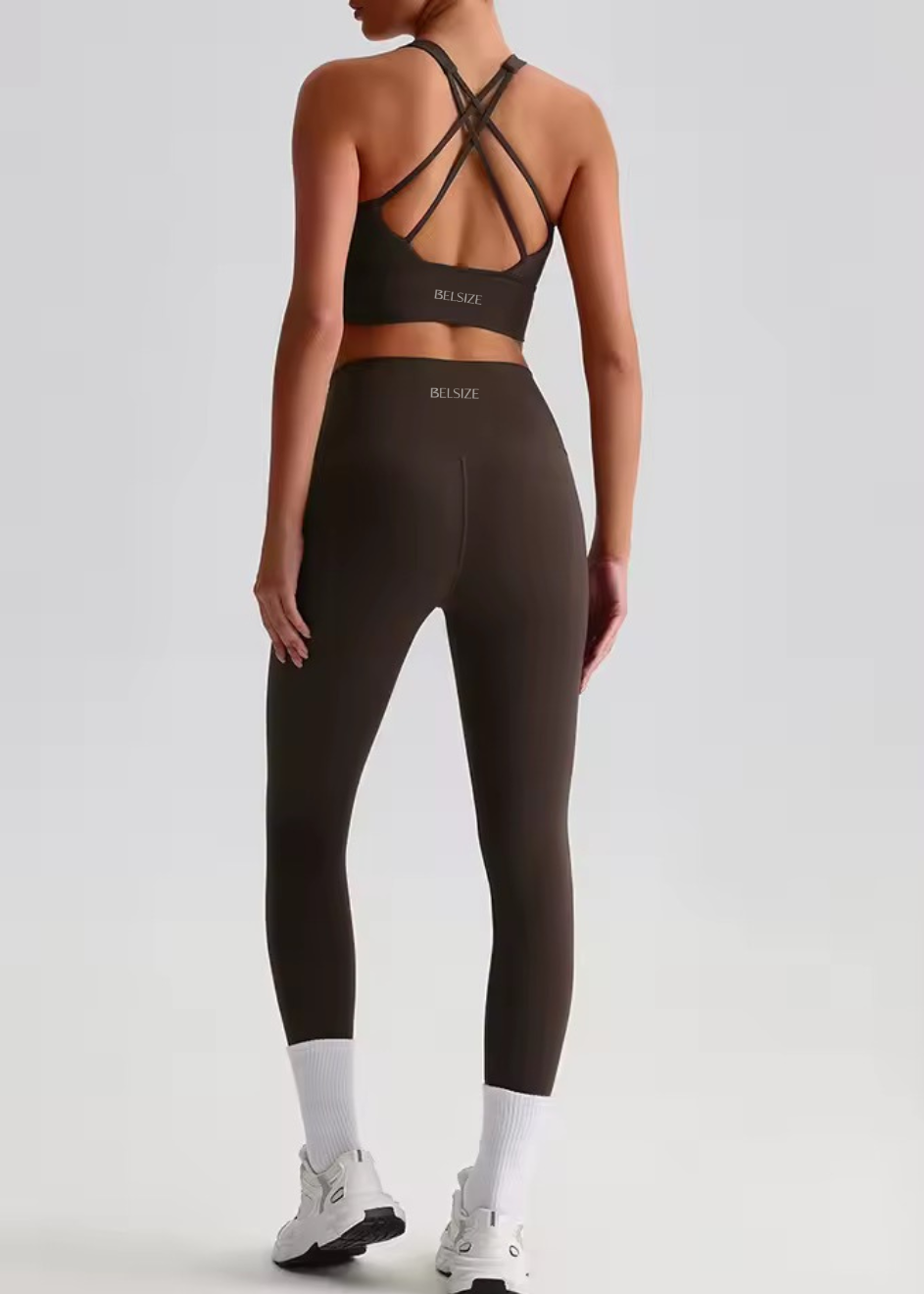 Double Airbrushed Pilates Set – Leggings & Sports Bra