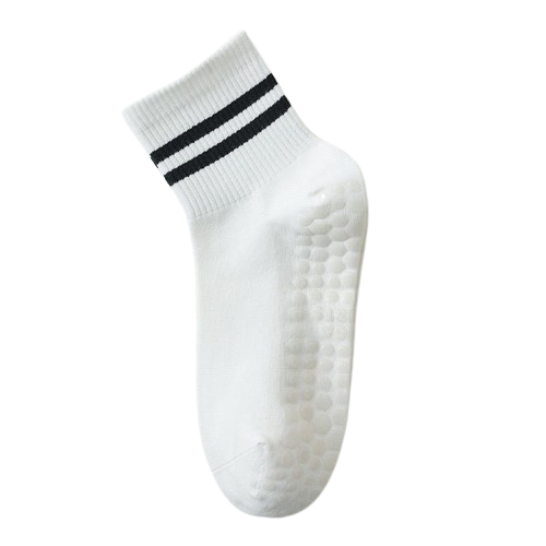 Pilates and yoga grip socks shorter