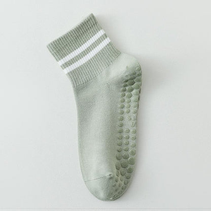 Pilates and yoga grip socks shorter