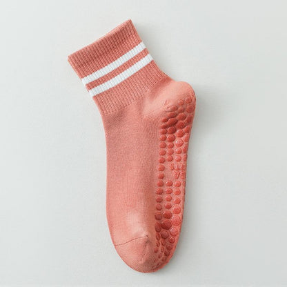 Pilates and yoga grip socks shorter