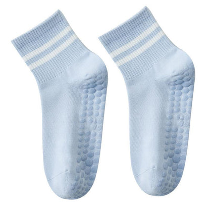 Pilates and yoga grip socks shorter