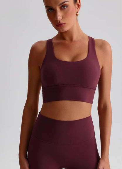 Double Airbrushed Pilates Set – Leggings & Sports Bra