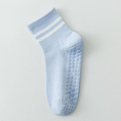 Pilates and yoga grip socks shorter