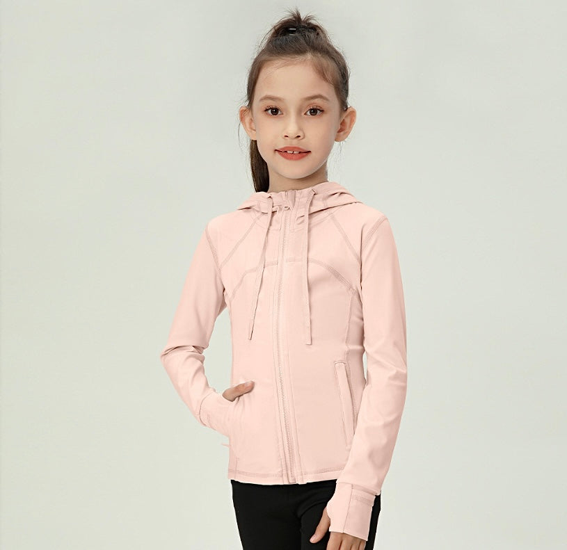 Kids zip sports jacket