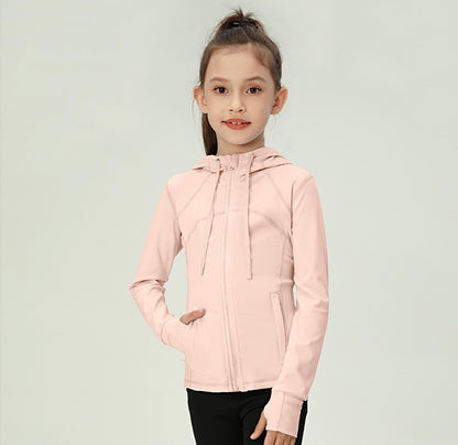 Kids zip sports jacket