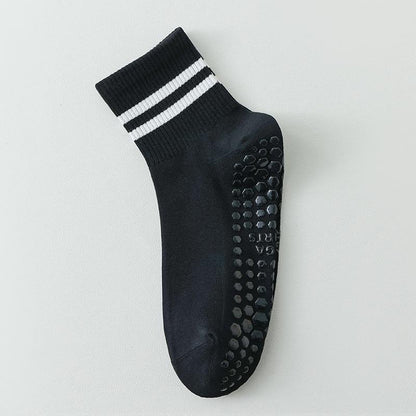 Pilates and yoga grip socks shorter