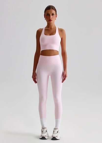 Double Airbrushed Pilates Set – Leggings & Sports Bra