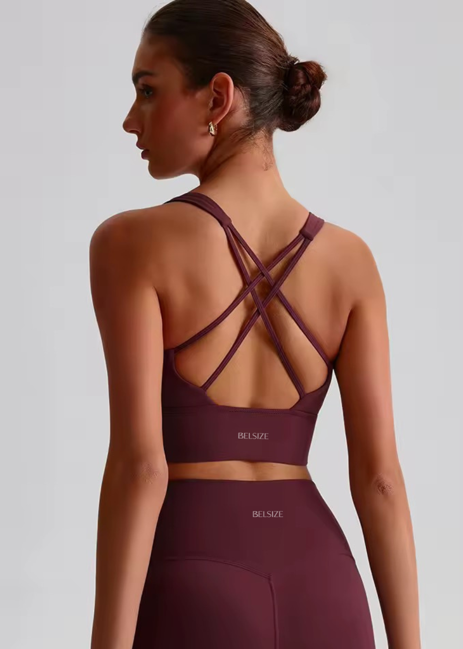 Double Airbrushed Pilates Set – Leggings & Sports Bra