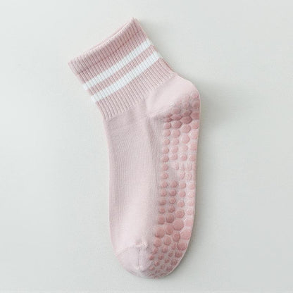 Pilates and yoga grip socks shorter