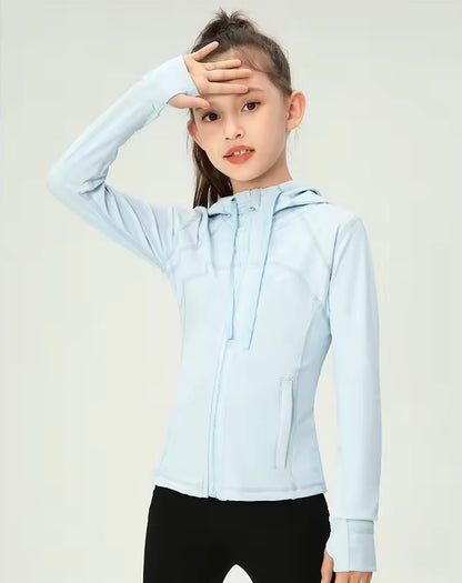 Kids zip sports jacket