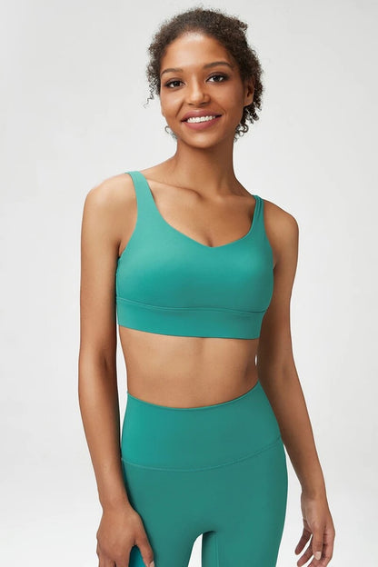 Adjustable sports bra