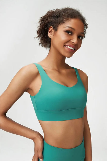 Adjustable sports bra