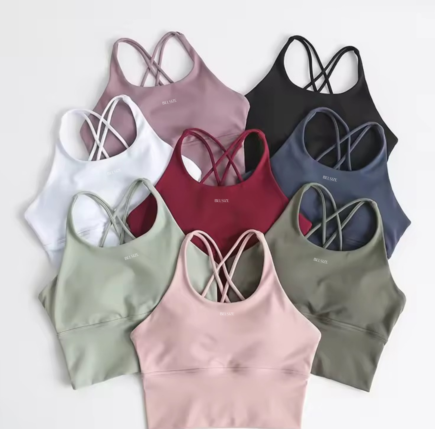 Flowline sports bra