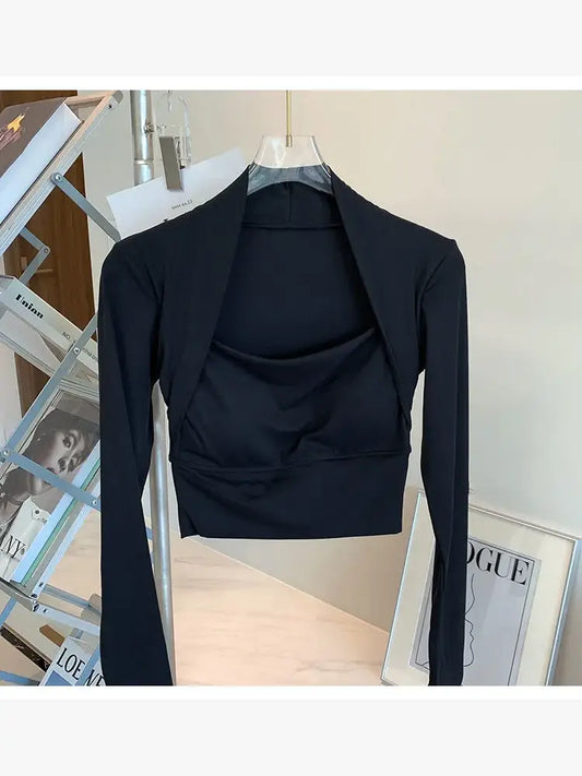 Elegant crop top