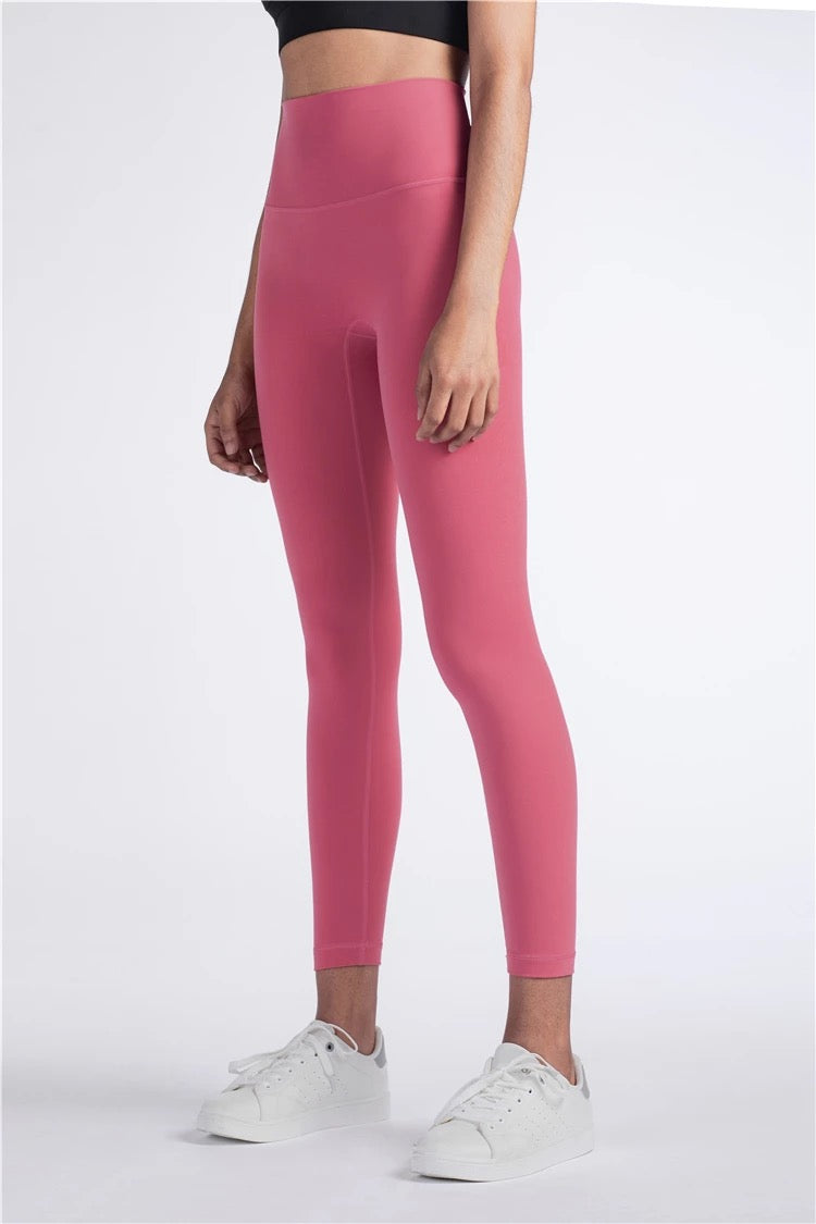 Pink Leggings Yoga pants sweaty betty