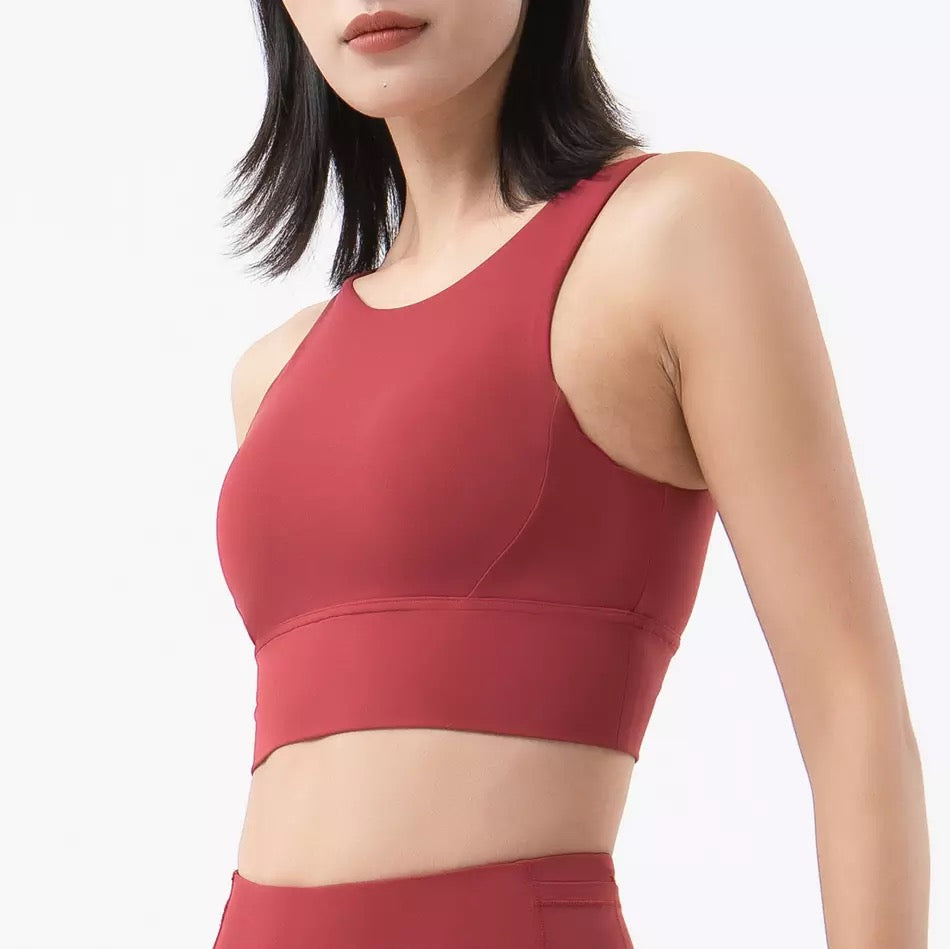 High support Sports Bra Ruby Red